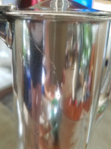 Derby S Co International Co Hotel Silverplate Chocolate Pot Winfield Scott Hotel - Picture 5 of 12