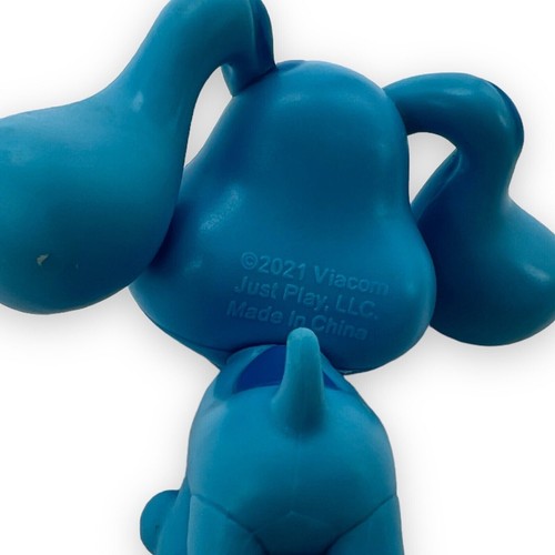2021 Blues Clues Pet Dog Poseable Mini Figure 2” Just Play Nickelodeon - Picture 4 of 4