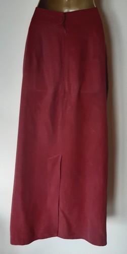 Maxi Falda Monzón Ciruela Talla 16 ¡En muy buena condición! - Imagen 3 de 6