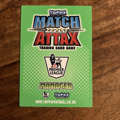 Match Attax 2010/11 Kevin MacDonald Manager Card (Read Description) - Picture 2 of 4