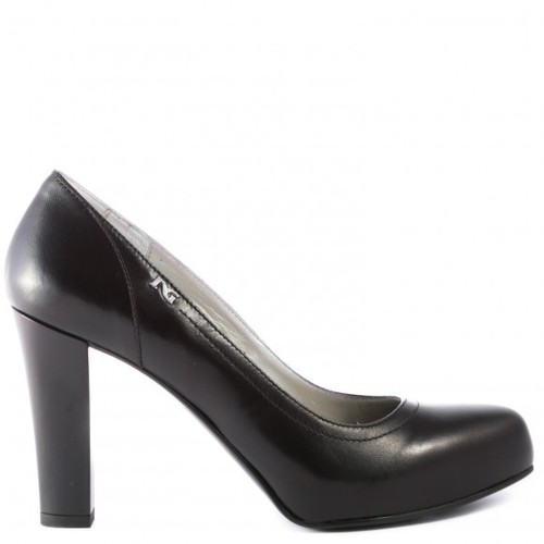 SCARPE COL TACCO In Legno Nero Giardini Bianche Numero 36 Donna EUR 40,00 -  PicClick IT
