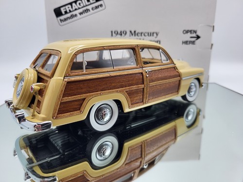 DANBURY MINT 1949 MERCURY STATION WAGON *RARE/COMPLETE/READ DESCRIPTION/BOX KEPT - Picture 14 of 24