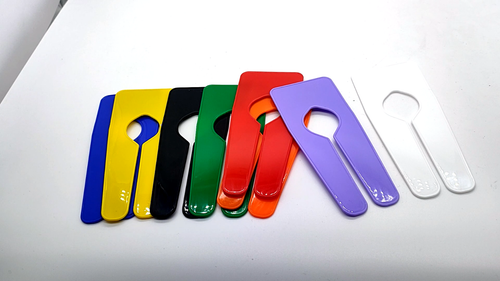 PLAIN/ SIZE COLOURED GARMENT/ CLOTHES RAIL DIVIDERS XS-XXL/ 8-44 SIZE AVAILABLE - Video 1 of 1
