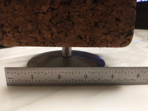 Vintage Park Sherman Cork Tack Pen Pencil Note Holder Cube Desk Organizer MCM - Picture 11 of 11