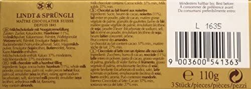 Lindt Golfbälle 3 Vollmilchschokolade gefüllt mit Milchschokolade 110g Geburtstagsgeschenk - Bild 2 von 5