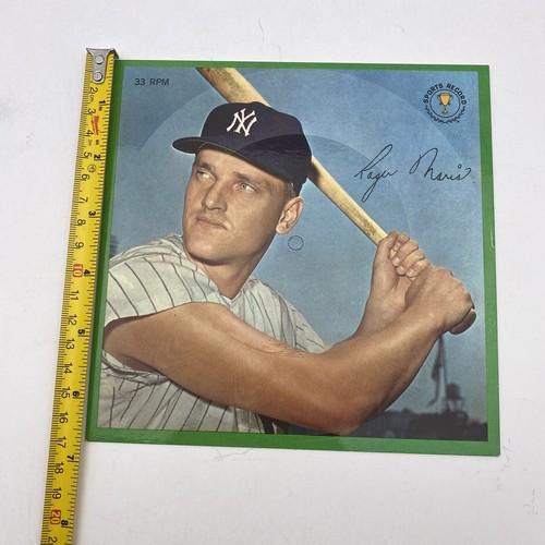 1962 Roger Maris Sports Champions Auravision Baseball Record Never Played - Picture 4 of 4