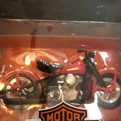 1948 Panhead Harley Davidson  Maisto 1/18 Diecast Motorcycle - Picture 4 of 6