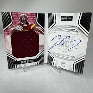 JAHAN DOTSON 2022 PLAYBOOK RPA ROOKIE PATCH BOOKLET RC AUTO  #/249 EAGLES 🔥