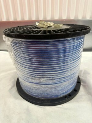 GenSpeed 4PR UTP Cat 6A Cable 23 AWG CMR Blue 1000 Ft USA