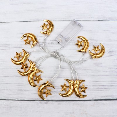 String Lichter Innen Muslimischen Ramadan Hängen Licht Twinkle Star String Licht