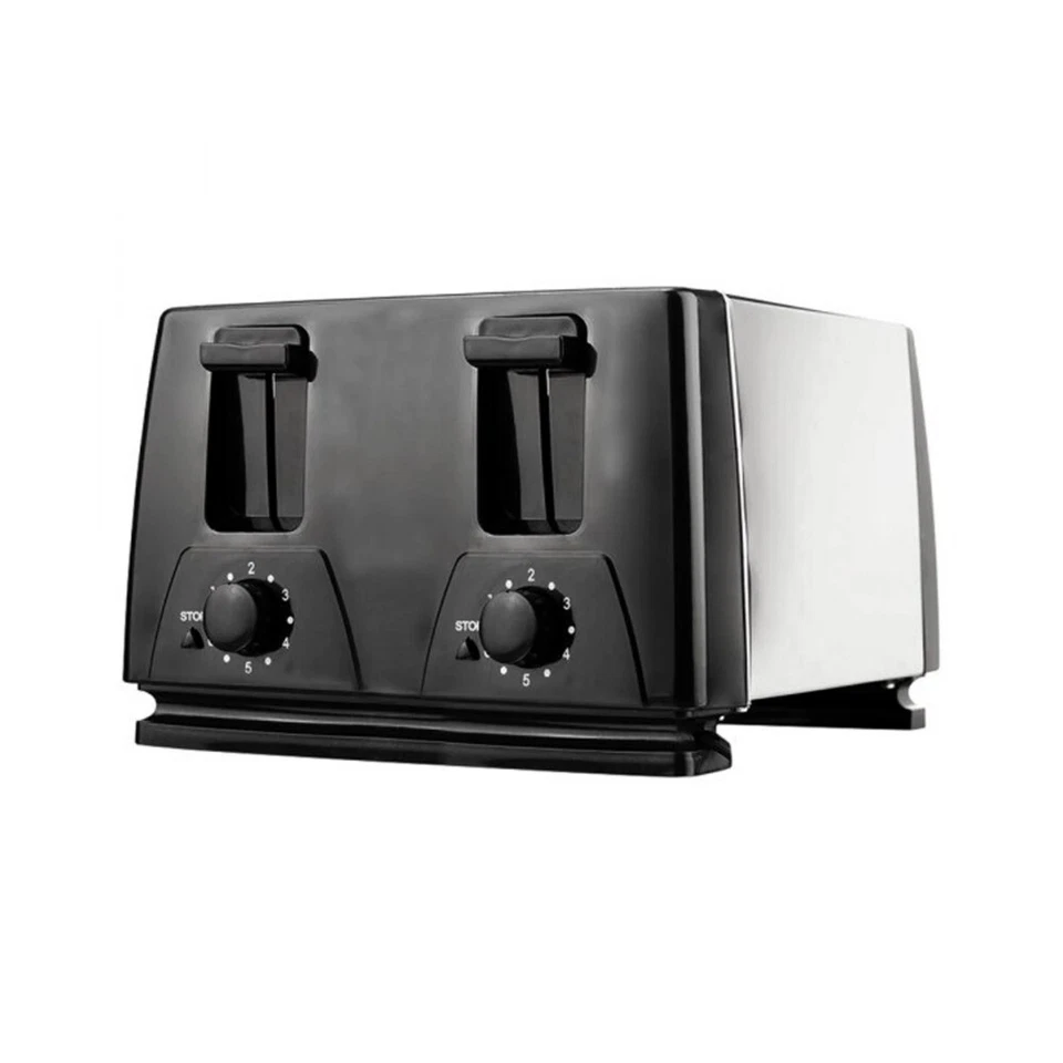 Tostadora de 4 rebanadas Brentwood Appliance TS-284 - negra Foto 3 de 3