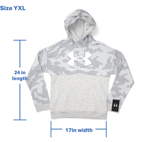 Under Armour Boys, Camo Hoddie Sweatshirt S,M,L,XL,Black,Gray,Blue - Picture 24 of 50
