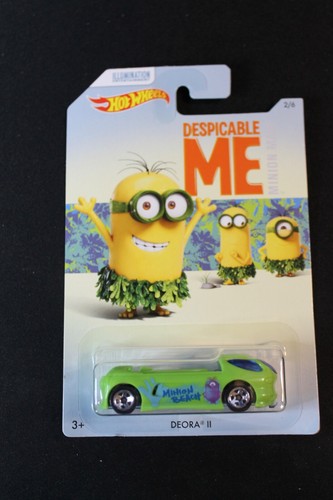 Hot Wheels 2017 Despicable Me Minion Hecho Juego de 6 Iluminación Minion Hecho - Imagen 2 de 6