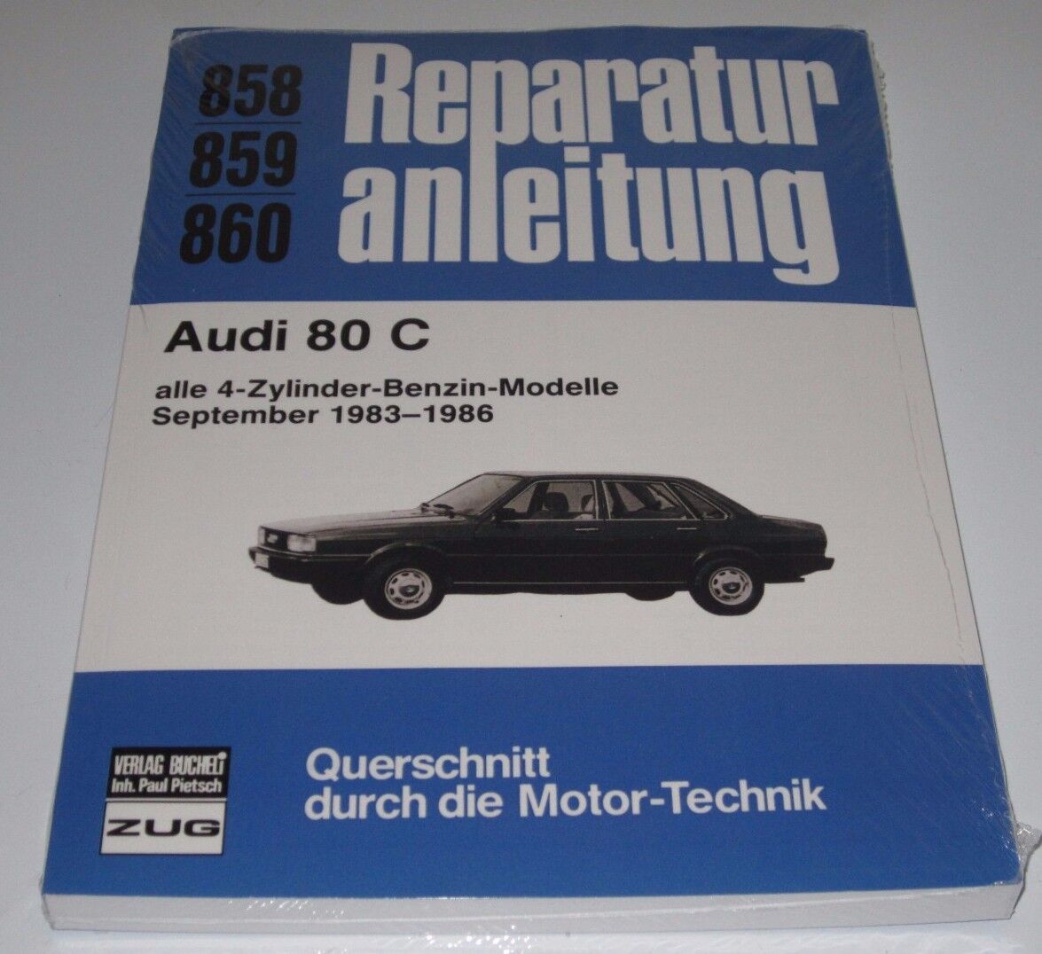 Thumbnail - Reparaturanleitung Audi 80 Typ 81 B2 Alle 4 Zylinder Benziner 1983 -