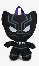 Black Panther Plush Backpack Marvel Bioworld Mini Plush Backpack New with Tags