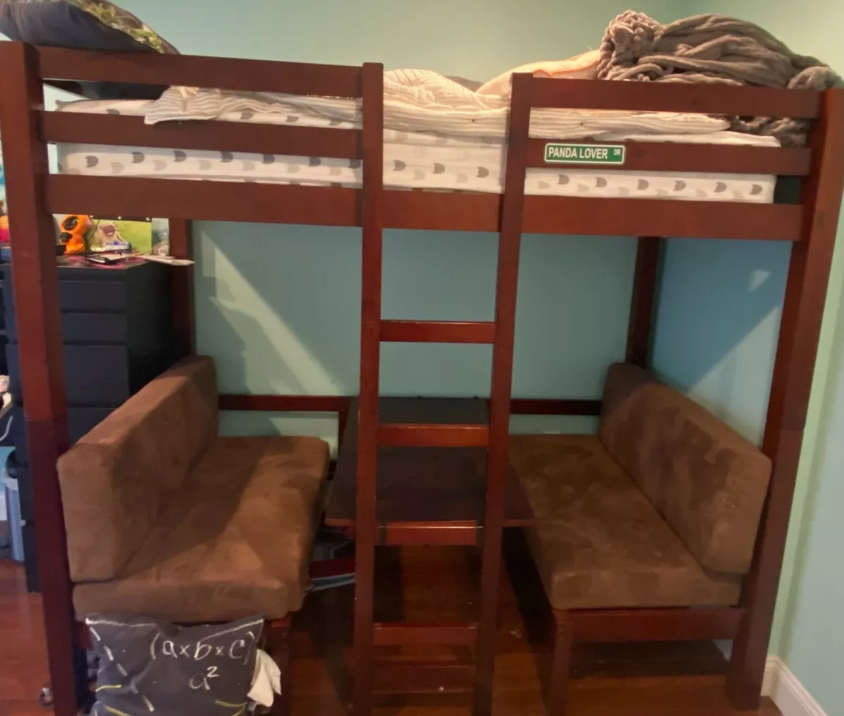 Used twin top loft bed