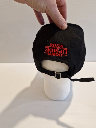 Stranger Things Black adjustable Hat Cap - Picture 4 of 10