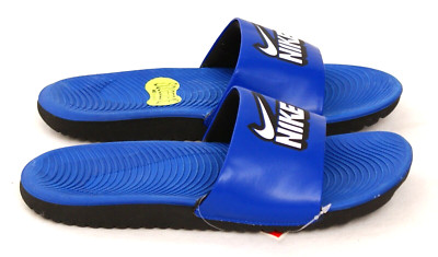 Nike Youth Boy's 5Y Blue Kawa Fun Sport Slide Slip On Sandal