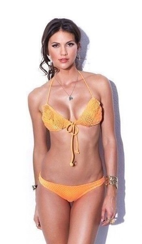 Bikiniunterteil NUR Tyler Rose Fever Netzunterteil neu ohne Etikett Oberteil separat erhältlich 89 $ - Bild 6 von 6
