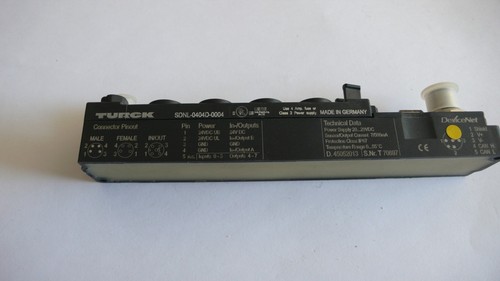 Turck SDNL-0404D-0004 STECKER PINOUT, PICONET SYSTEM - Bild 4 von 8