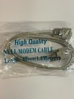 Null Modem DB9 Serial Cable Male to Female RS-232 Data