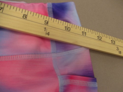 ZELLA Size L(10-12) Girls Multicolor Stretch Pull On Athletic Ankle Leggings 385 - Picture 3 of 8
