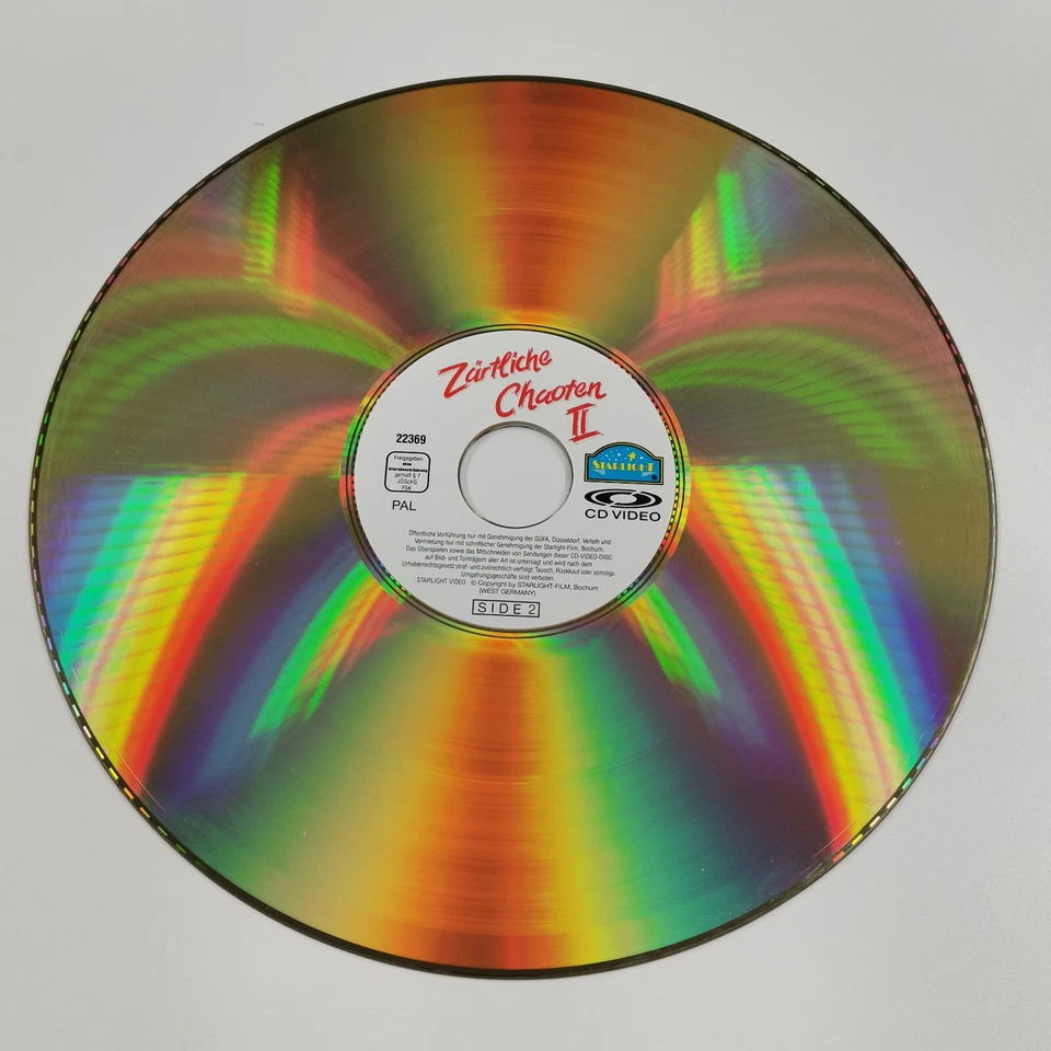 Laser Disk Disc - LD Zärtliche Chaoten 2 - Bild 4 von 4