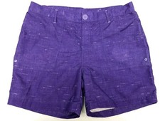 The North Face Girls Youth XL  Nylon Hiking Camping Swim Shorts Purple UPF 50