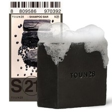 TOUN28 Black Bean Charcoal Organic Vegan Shampoo Bar Hair Growth Korea Beauty