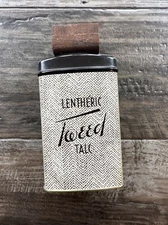 Men's Lentheric Tweed Talc Powder Tin