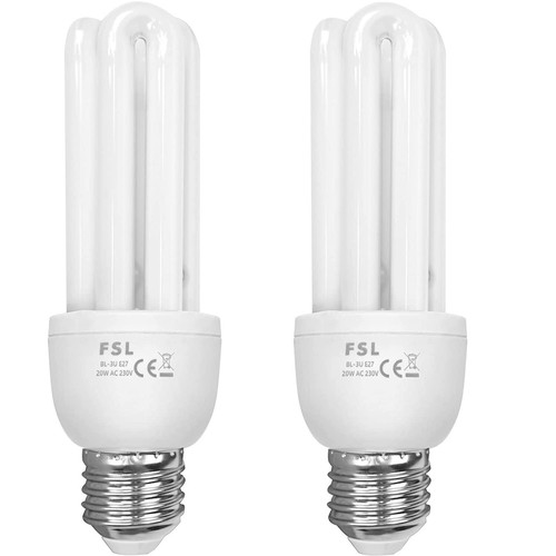 1 or 2 Pack 3U 20W Replacement Bulbs for 20W Bug Zapper with E27 Base Universal - Picture 6 of 8