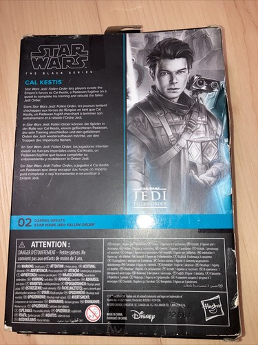 Star Wars Jedi Cal Kestis Fallen Order The Black Series 6" NEW - Picture 6 of 6