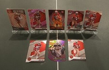 Jerry Rice 8 Cards Pink Mosaic Phoenix Fire Forged Select Die Cut... 49ers