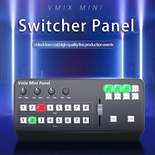 TYST Video Vmix Mini Switcher Control Panel MIDI2.0 Video Recording for Vmix - Picture 8 of 10