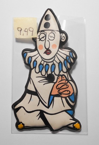 KÄSE MIO LOCATELLI PLASTECO SERIE MASKEN NR. 39 PIERROT - Bild 3 von 3