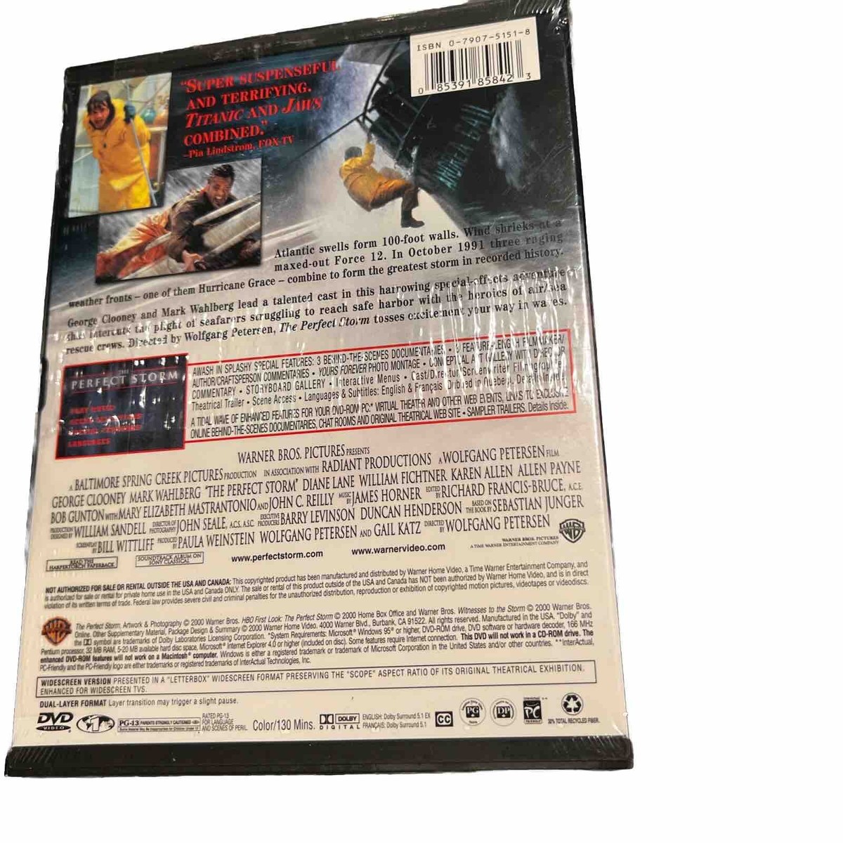 The Perfect Storm (DVD, 2000) 85391163220| eBay