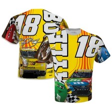 Kyle Busch Nascar 2022 Sublimated Joe Gibbs Racing Team Collection Shirt, Large