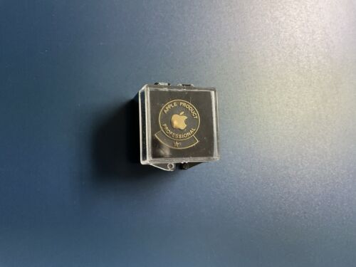 Vintage Apple Computer PRODUCT PROFESSIONAL 1-STAR Pin, 1999 RARE! - Picture 3 of 3
