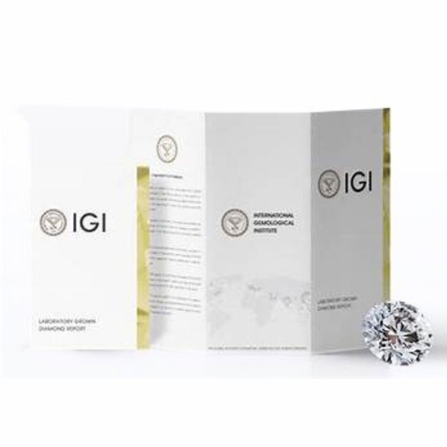 IGI Certified 3.00 CT Pear Diamond Engagement Ring F VS2 18k White Gold - 第 12/12 張圖片