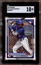 2024 Bowman - Prospects Arjun Nimmala #BP-142 (RC) - SGC 10