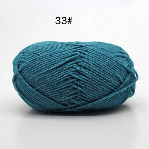 62 Colors Milk Cotton Skeins Hand Knitting Wool Baby Crochet Chunky Yarn 50g - Picture 56 of 87