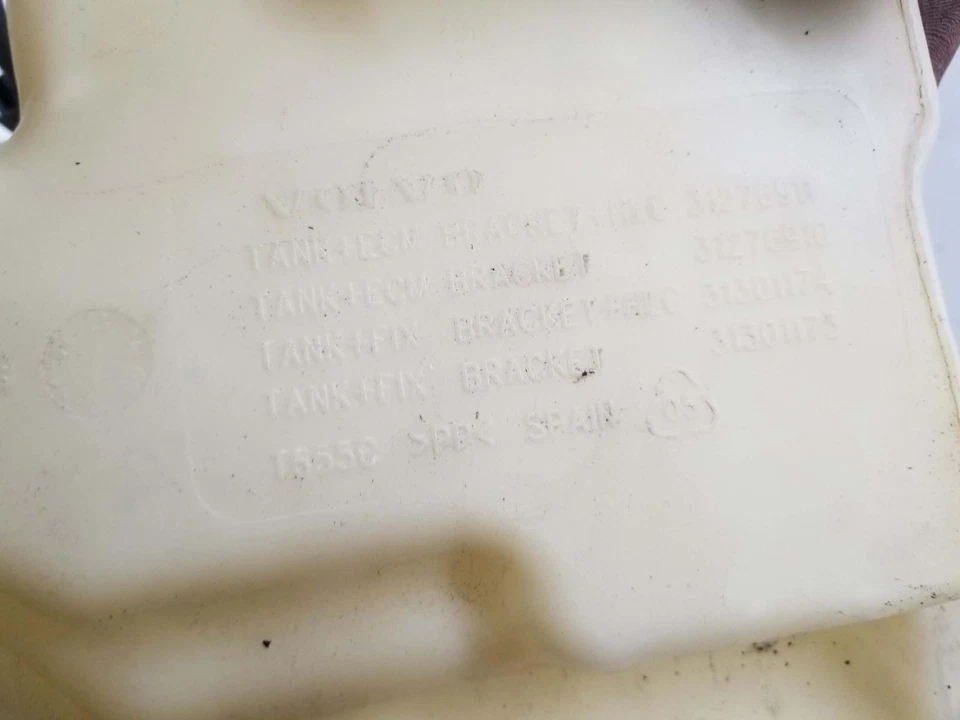 Volvo V50 2011 limpiaparabrisas lavadora depósito botella #004646 Foto 3 de 3