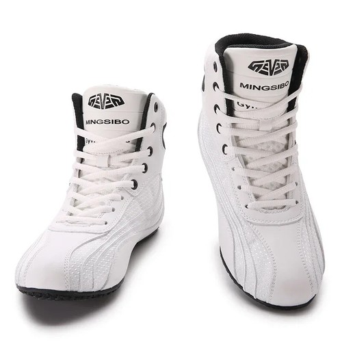 Boxing Shoes Men Women Wrestling Sneakers Breathable Comforable Boxing Footwears - Picture 6 of 27