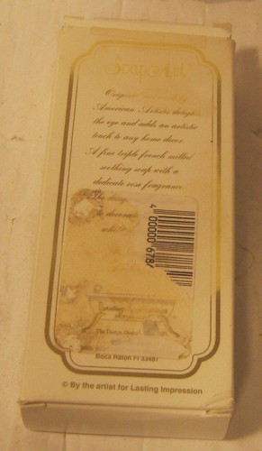 SOAP ART Picture Soap featuring MALE GOLFER by Jennifer Garant NEW in Open Box - Picture 2 of 2