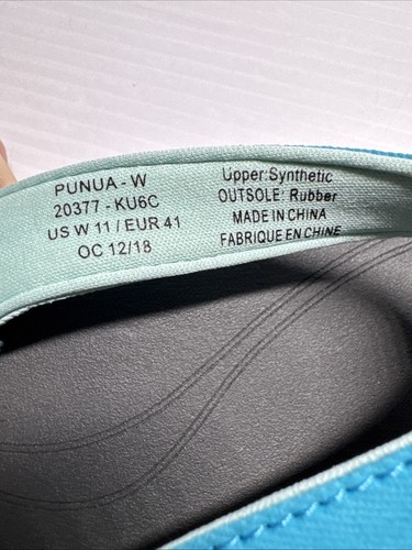 Olukai Women’s Punua Flip Flops Sandals Kai Blue Dark Shadow Sz 11 NWT - Picture 5 of 7