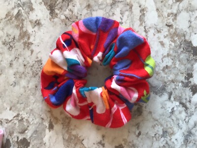 Red cherry Cherries Christmas ELASTIC Scrunchies stocking stuffer valentine new