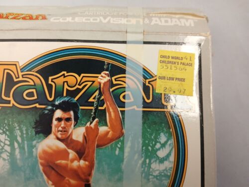 Tarzan Colecovision - CIB Complete with Box and Instruction Manual Coleco 1983 - Picture 15 of 15