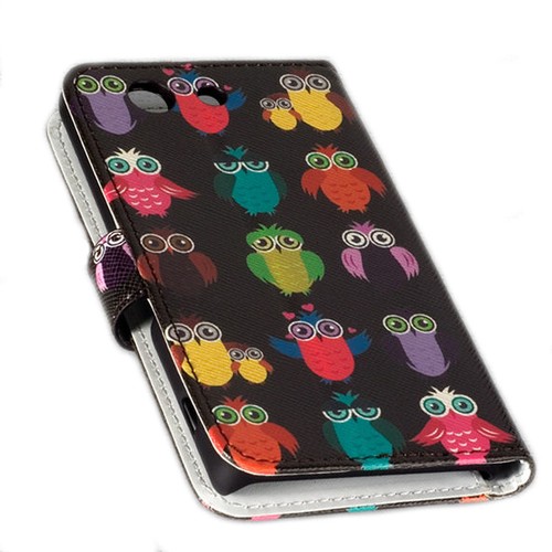 Design NOB Book Style Handy Tasche Cover Etui Hülle für Motorola Moto G - 2 Gen. - Picture 2 of 12