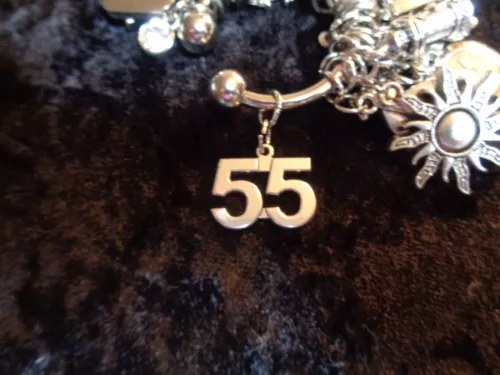 Celebrate 55 pound Weight Loss #55 (Large) for Weight Watchers Keychain!