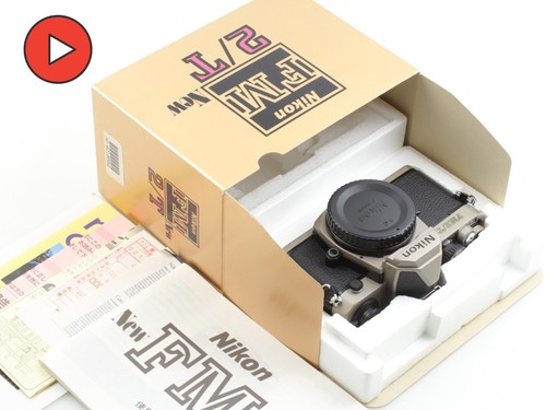 [TOP MINT in BOX] Nikon New FM2/T Titan 35mm Film Camera Body FM2N/T From JAPAN